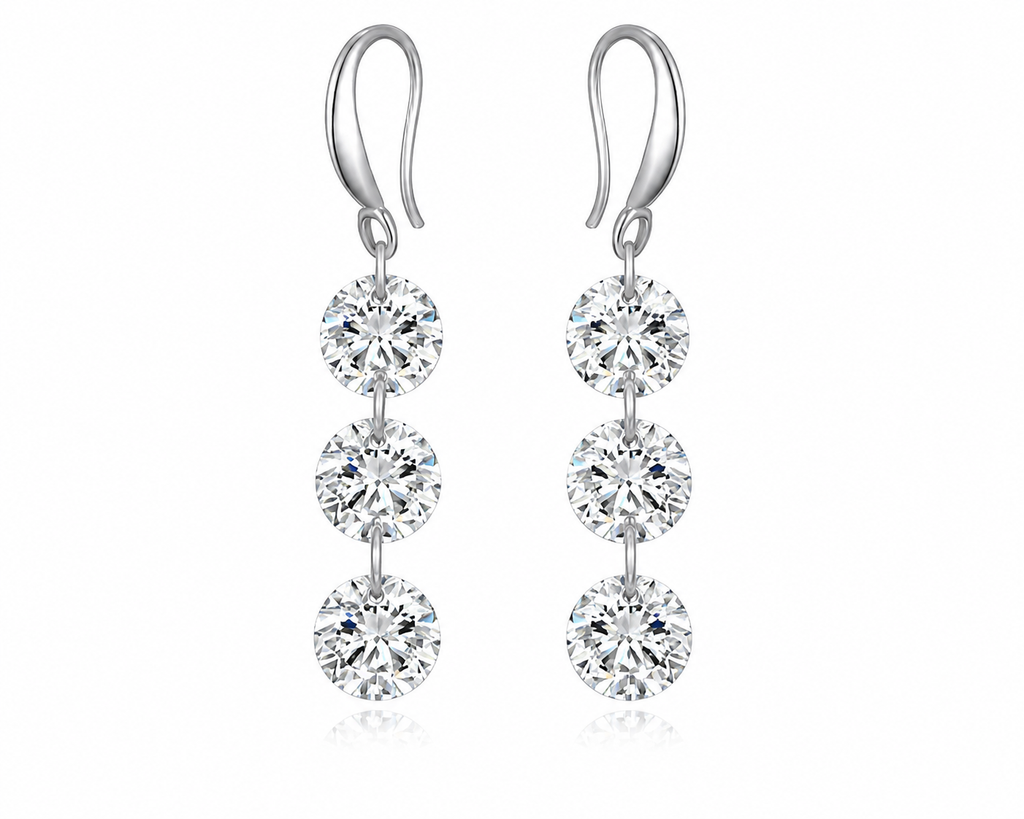 The Trinity Drop Earrings