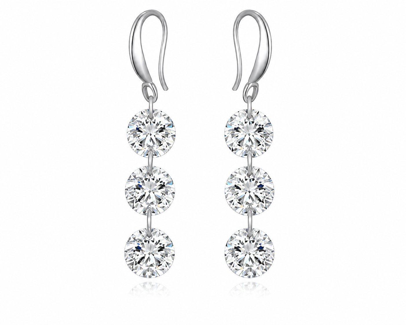 The Trinity Drop Earrings